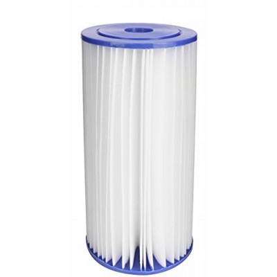 EcoPure EPW4P Pleated Whole Home Replacement Water Filter - Universal Fit - Fits Most Major Brand Systems - B00BA1DWJY